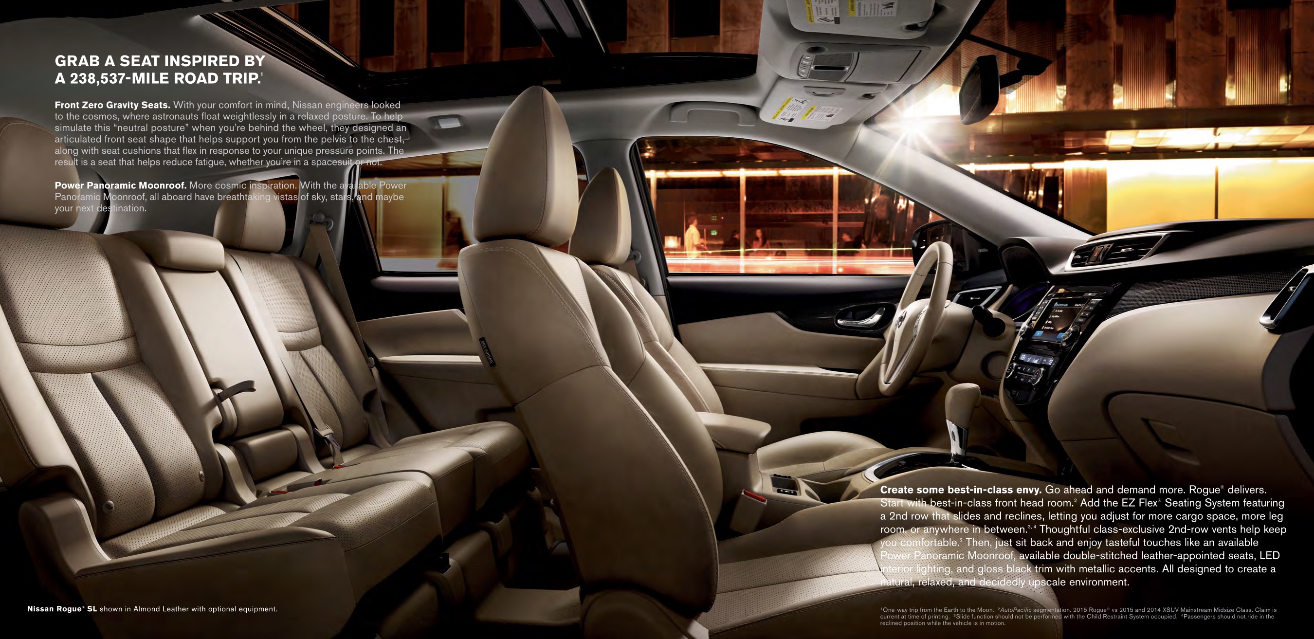 2015 Nissan Rogue Brochure Page 17